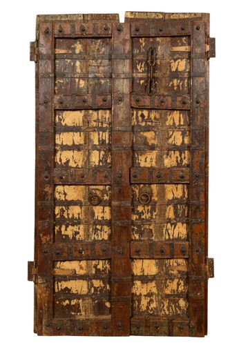 Porte ancienne bois massif - en,