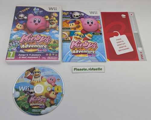 Kirby adventure nintendo - adventure, wii