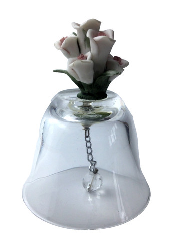 Cloche cristal avec - cloche,