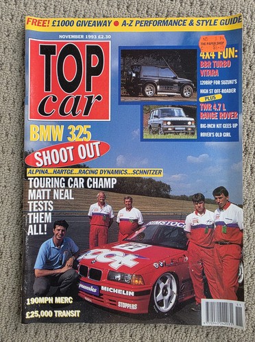 Top car magazine nov - car, 1993