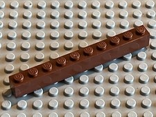 Brique 1x10 LEGO STAR WARS RedBrown Reddish Brown brick 6111 / Set 10144 7752...
