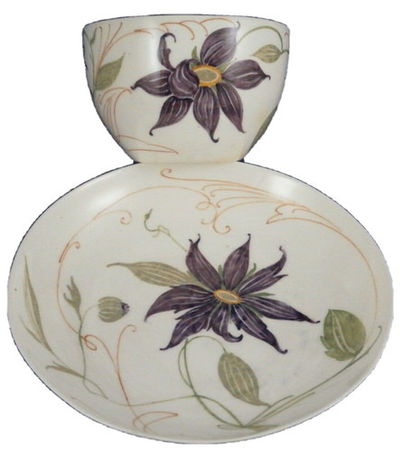 Tasse soucoupe en - et,