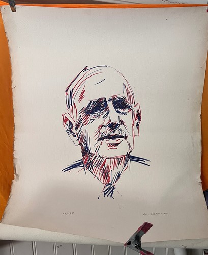 Lithographie alain carrier - lithographie,