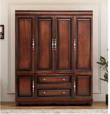 Solid Wood Armoire Wardrobe