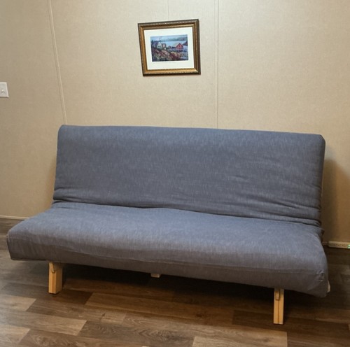 Modern blue futon - modern,