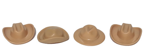 Playmobil chapeaux beige - playmobil, x4