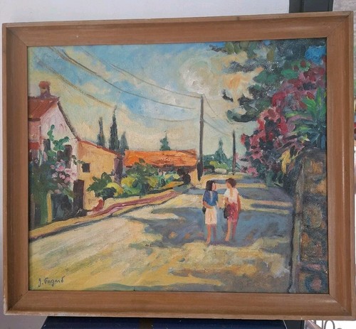 Peinture ancienne hst - hst, provence