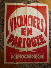 Affiche 1976 VACANCIERS EN