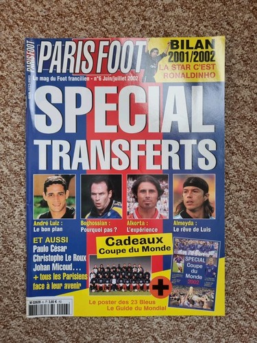 Paris foot magazine - paris, n°6