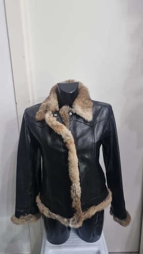 Cape veste cuir femme - veste, en