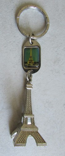 Porte clef métal tour eiffel - clef,