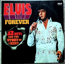 ELVIS PRESLEY Elvis Forever 32 Hits And The Story Of The King Rare label vert