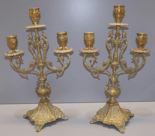Belle ancienne paire de - &,