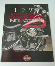 Harley Davidson Accessories Eagle Iron de 1994 UK Catalogue Brochure Moto