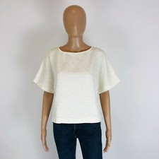 ZARA T-Shirt Blanc À Manches