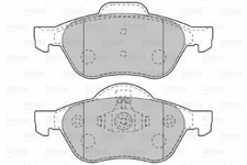 Jeu de 4 plaquettes de frein