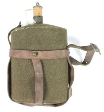Brelage de gourde Anglaise - British Army ( matériel original )
