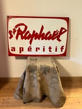 plaque émaillée ancienne publicitaire St RAPHAËL