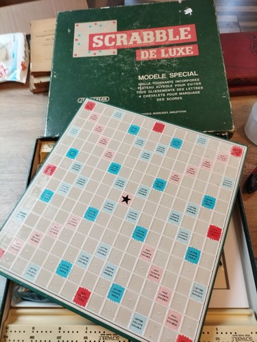 Jeu scrabble luxe - de,
