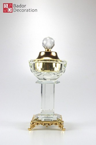 Chandelier bougeoir cristal - chandelier,