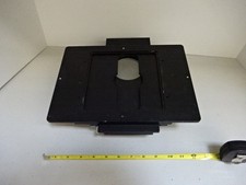 Microscope Pièces Leica Reichert Polyvar Spécimen Étape Table Optique Comme Est