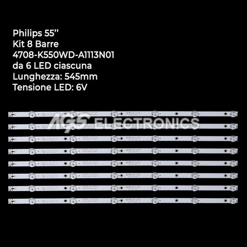 Kit barres bandes - 8,
