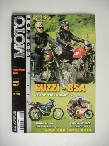 Moto legende 116 guzzi - 116, v7-bsa