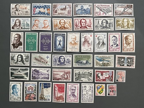 Timbre france collection - france,