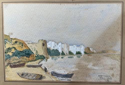 Gouache période art déco - période,