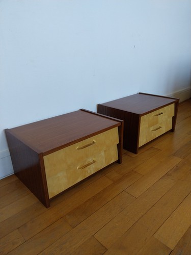 Paire tables chevet - paire, de