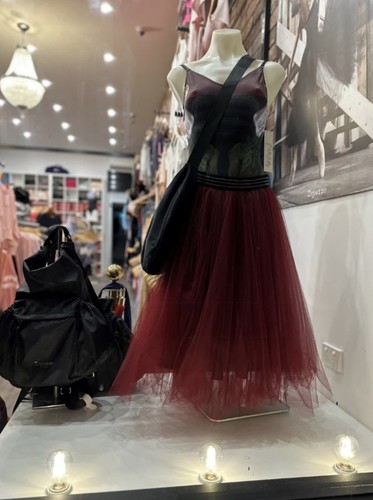 Repetto burgundy red tulle - burgundy,