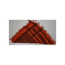 Keffieh orange et noir - ref kefor