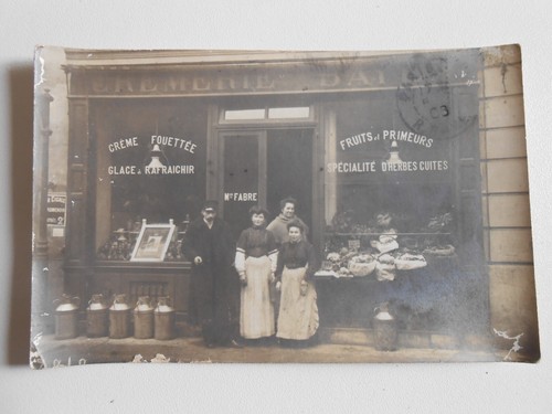 Cpa photo paris - photo, fabre