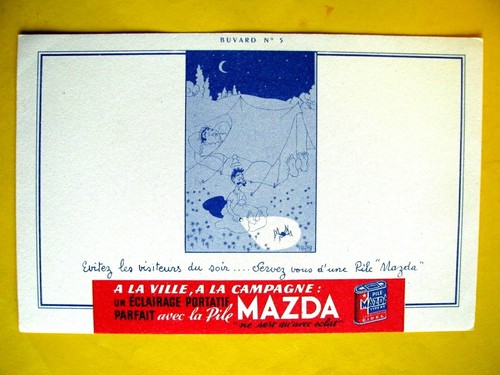 Ancien buvard pile - buvard,