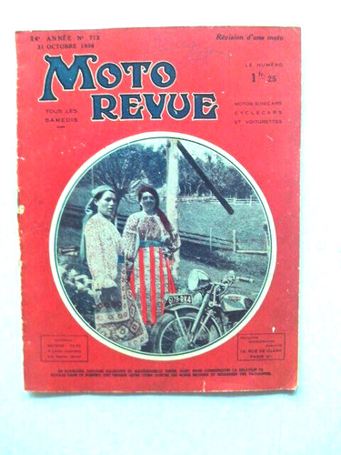 Moto revue 712 10 - revue, 1936