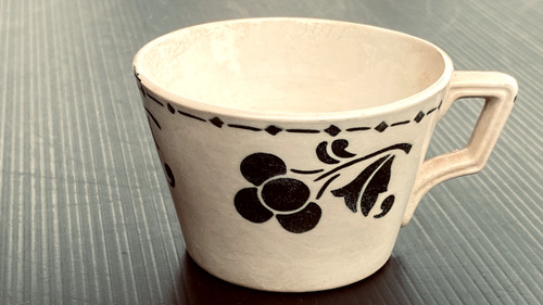 Ancienne tasse faience - tasse, en
