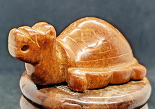 Ancienne sculpture tortue de