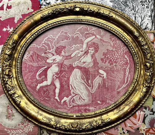 Ancienne toile jouy - ancienne,