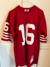 Maillot Joe Montana - San Francisco 49ers - dédicacé - M