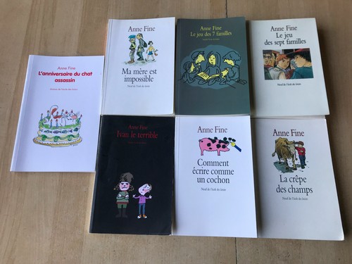 Lot livres anne fine - d'anne,