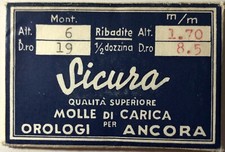Sicura [ 1X=1 Ressort