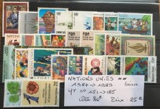 Timbres NATIONS UNIES GENEVE