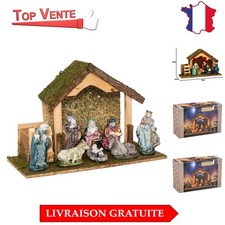 Crèche de Noël avec 8