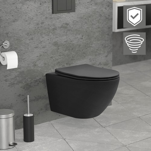 Toilette murale nano sans
