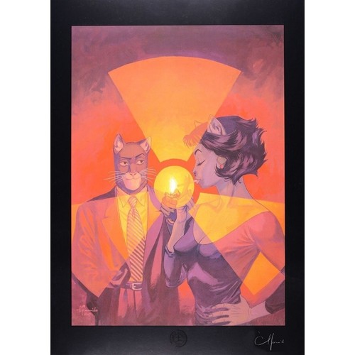 Poster affiche offset blacksad - offset,
