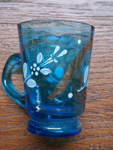 Ancien verre liqueur - verre, À