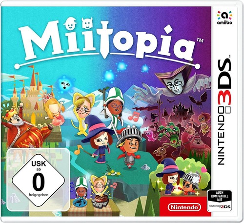 Miitopia 3ds neuf emballage - +,