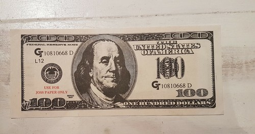 Billet 100 dollars - ,