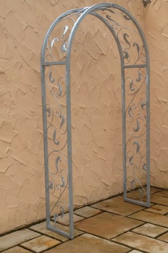 Arc rond rose laubengang - arc,