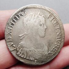 Louis XIV - Ecu à la Mèche longue - 1648  Rennes